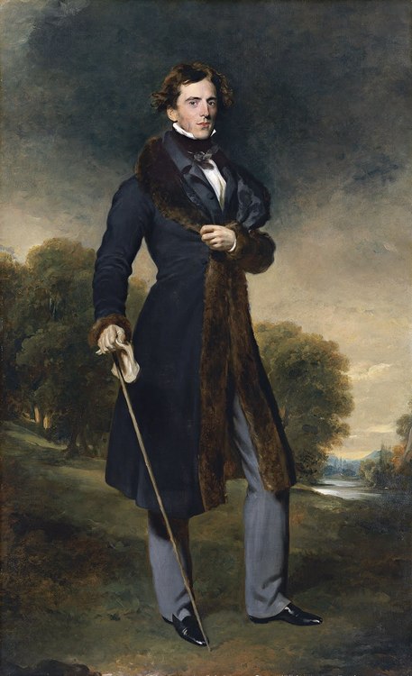 Thomas Lawrence - portrait of David Lyon - Thyssen-Bornemisza Museum - Madrid