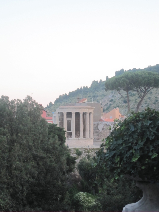 Sybil's Temple from Villa Gregoriana